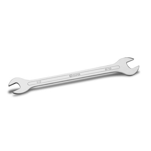 1/2 in. x 9/16 in. Super-Thin Open End Wrench, SAE (11850-12916)