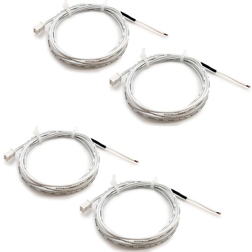 4Pcs Ender 3 Thermistor 1m/39.4Inches, 3D Printer ohm NTC 100K 3950 Thermistor
